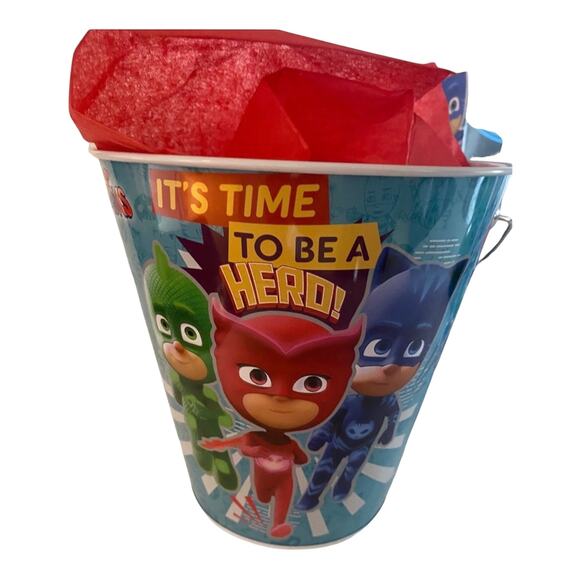 PJ Masks Easter Basket Gift Set for Boys – Catboy Plush, Books, Art Kit & Bucket - Picture 2 of 11